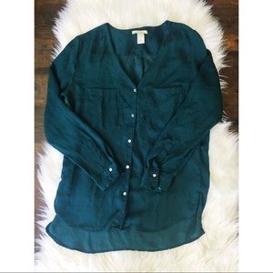H&M button-down blouse